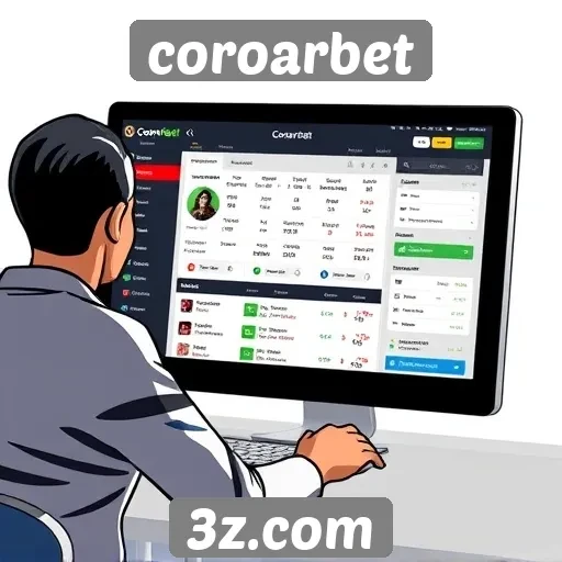 Interface do usuário na Coroarbet é avaliada por jogadores